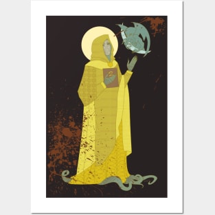 Saint Hastur of the Yellow Sign Posters and Art